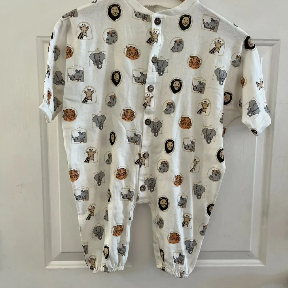 Undernile The Nile Unisex Organic Egyptian Cotton Onesie Sz 12-18Months